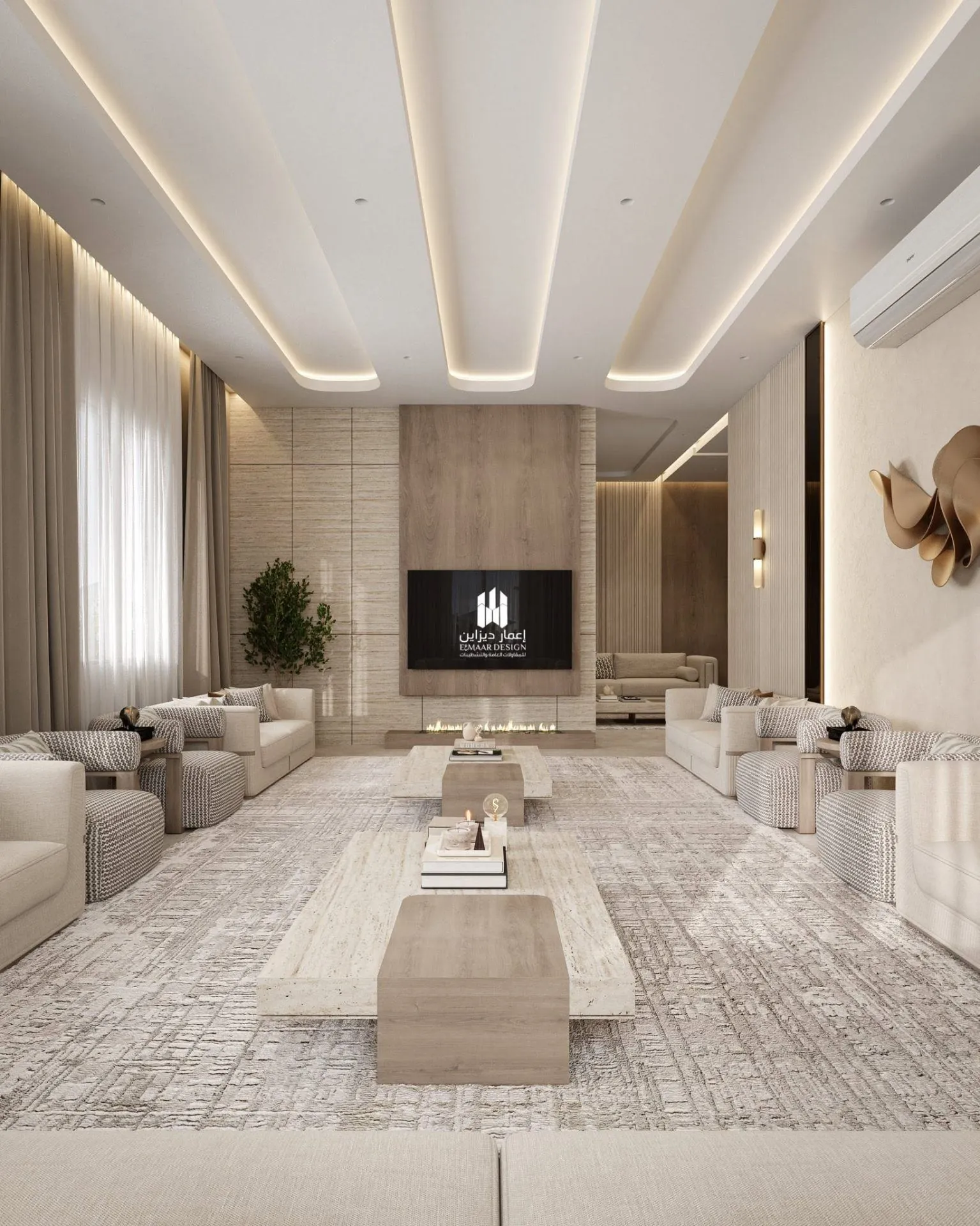 North Coast Villa — Men's Majlis: Where Heritage Meets Luxury - 5