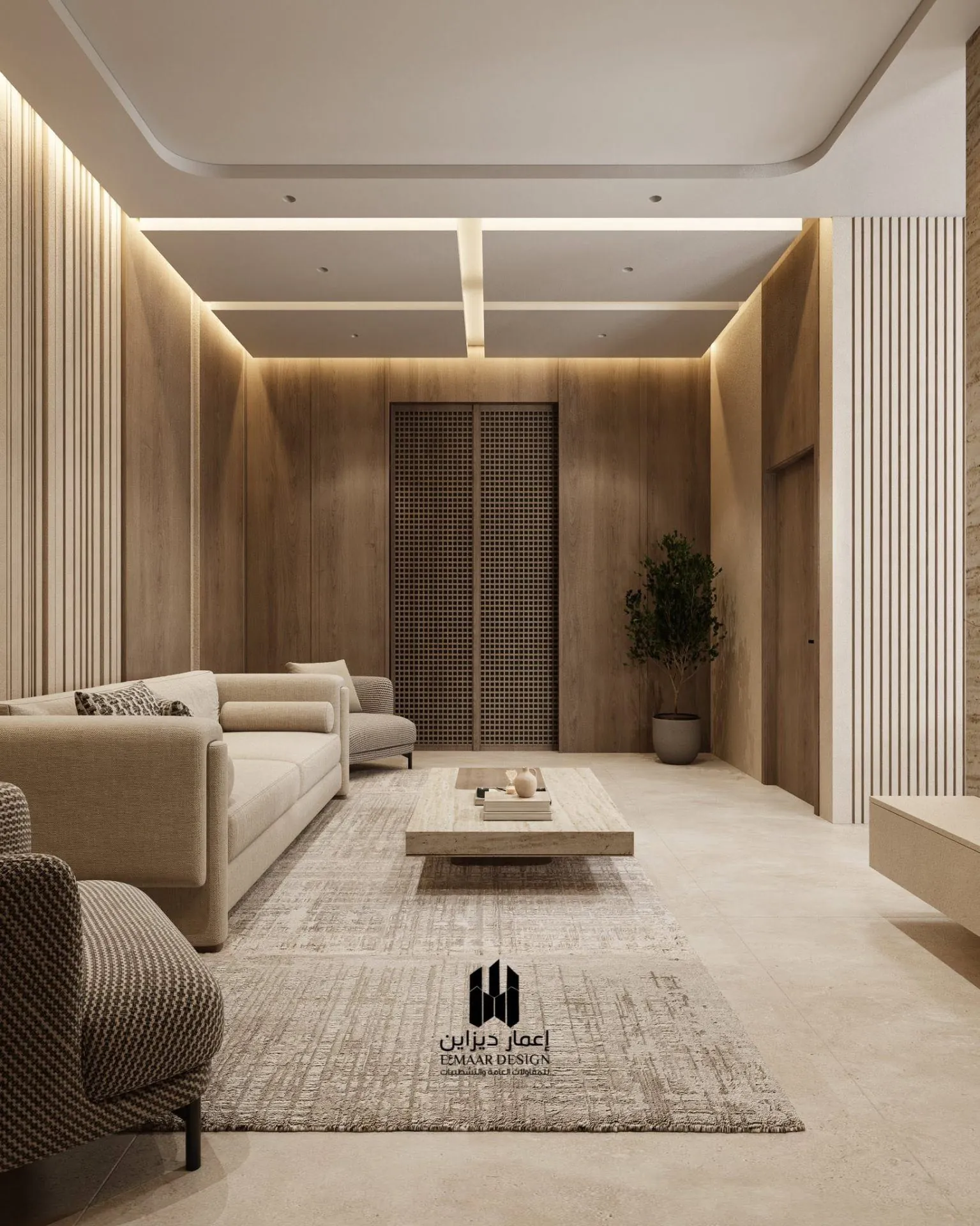 North Coast Villa — Men's Majlis: Where Heritage Meets Luxury - 9