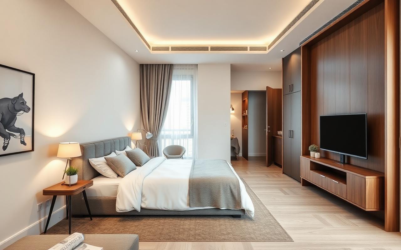 Studio Apartment Design Egypt 2026