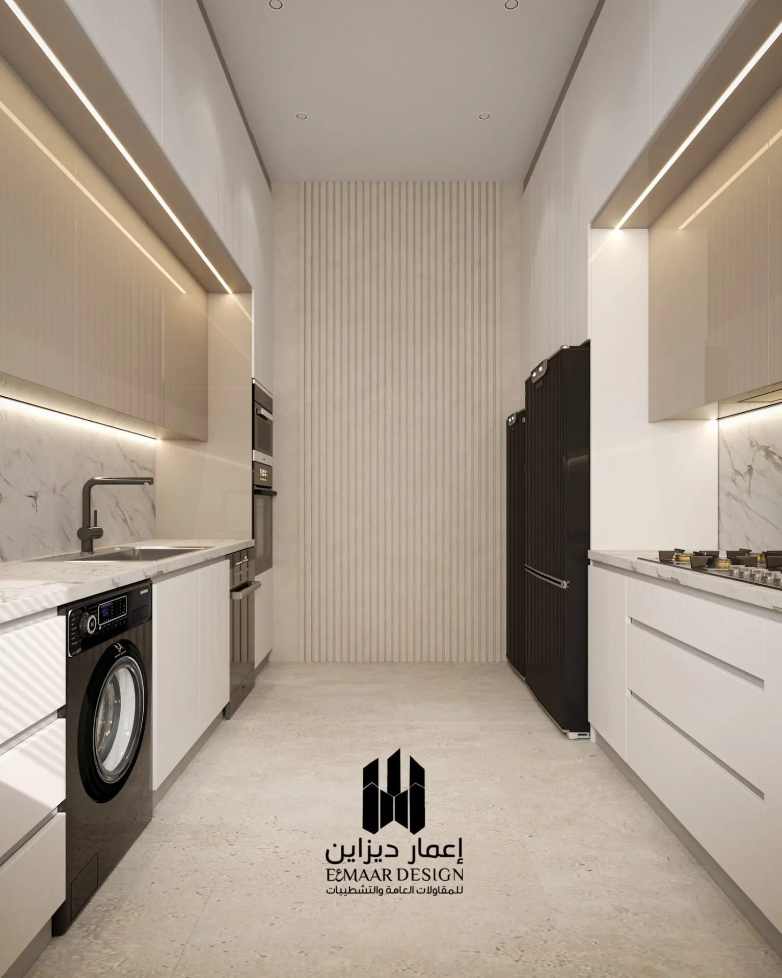 Detailed luxury finishes and hidden lighting